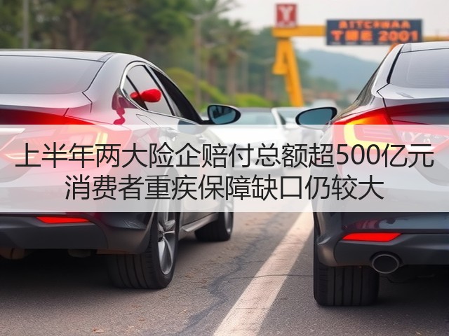 上半年两大险企赔付总额超500亿元 消费者重疾保障缺口仍较大(图2)