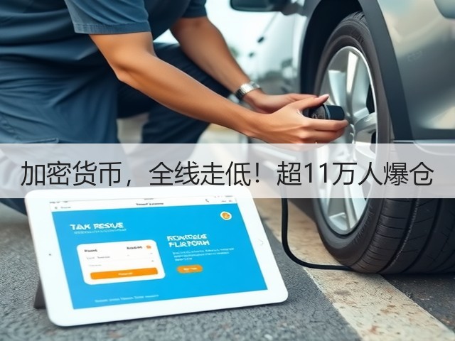 加密货币,全线走低!超11万人爆仓(图1) 加密货币,全线走低!超11万人爆仓(图1)