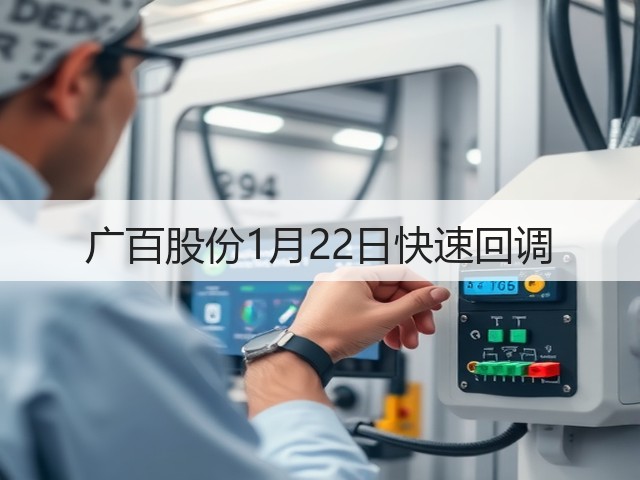 广百股份1月22日快速回调(图3) 广百股份1月22日快速回调(图3)