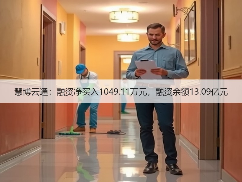 慧博云通：融资净买入1049.11万元，融资余额13.09亿元