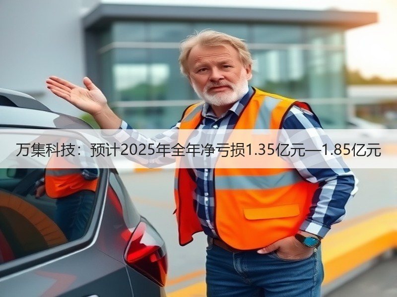 万集科技：预计2025年全年净亏损1.35亿元—1.85亿元
