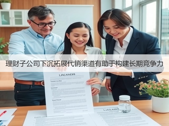 理财子公司下沉拓展代销渠道有助于构建长期竞争力(图3)