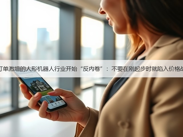 订单激增的人形机器人行业开始“反内卷”:不要在刚起步时就陷入价格战(图1) 订单激增的人形机器人行业开始“反内卷”:不要在刚起步时就陷入价格战(图1)