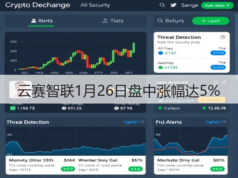 云赛智联1月26日盘中涨幅达5%
