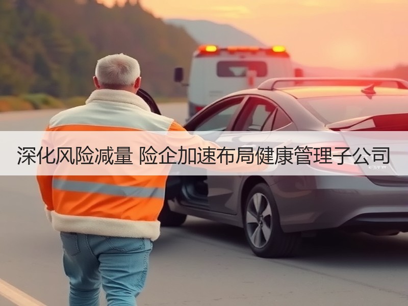 深化风险减量 险企加速布局健康管理子公司