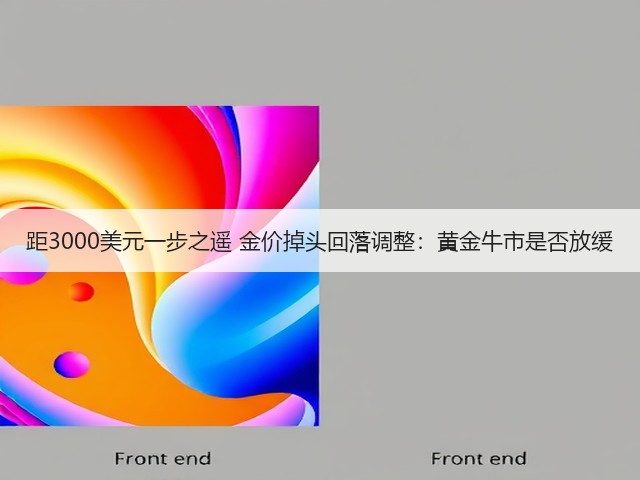 距3000美元一步之遥 金价掉头回落调整:黄金牛市是否放缓(图3) 距3000美元一步之遥 金价掉头回落调整:黄金牛市是否放缓(图3)