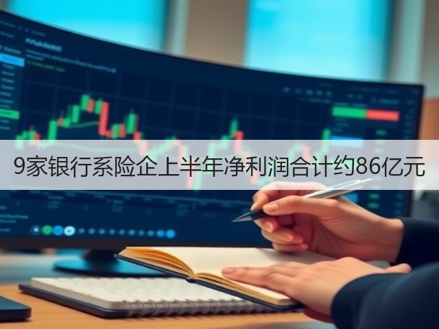 9家银行系险企上半年净利润合计约86亿元(图2)
