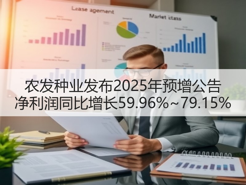 农发种业发布2025年预增公告 净利润同比增长59.96%~79.15%