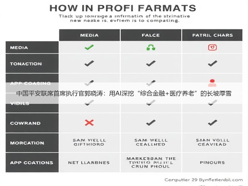 中国平安联席首席执行官郭晓涛：用AI深挖“综合金融+医疗养老”的长坡厚雪