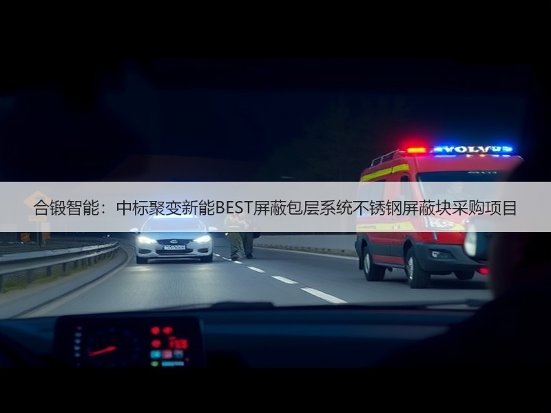 合锻智能：中标聚变新能BEST屏蔽包层系统不锈钢屏蔽块采购项目