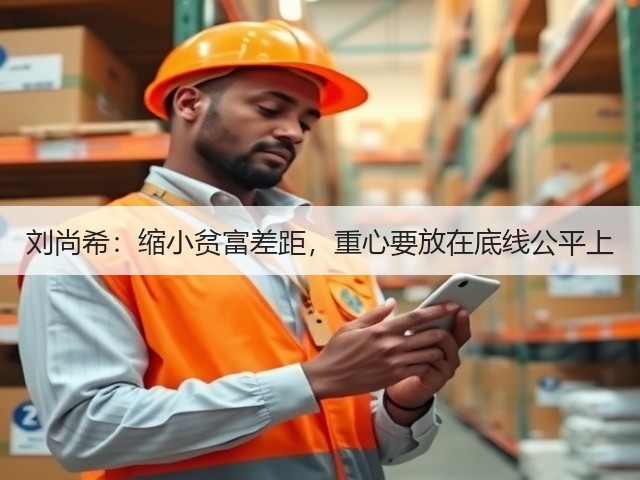 刘尚希:缩小贫富差距,重心要放在底线公平上(图1) 刘尚希:缩小贫富差距,重心要放在底线公平上(图1)