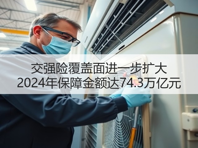 交强险覆盖面进一步扩大 2024年保障金额达74.3万亿元(图2)