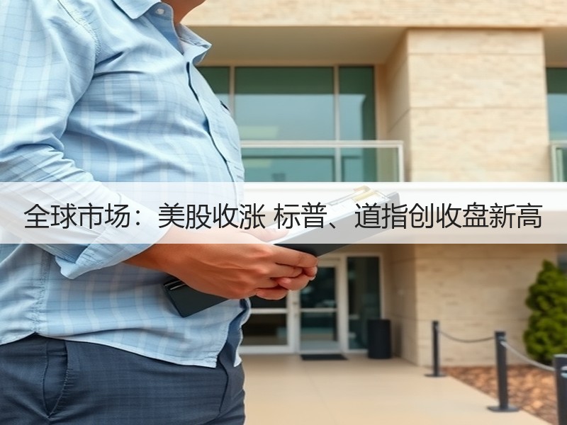 全球市场：美股收涨 标普、道指创收盘新高