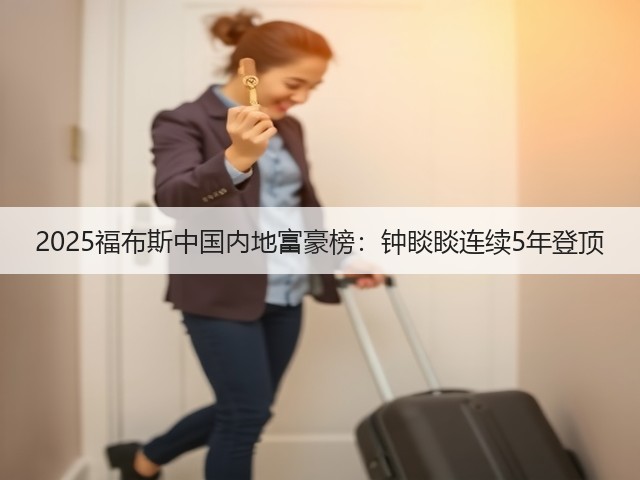 2025福布斯中国内地富豪榜:钟睒睒连续5年登顶(图2) 2025福布斯中国内地富豪榜:钟睒睒连续5年登顶(图2)