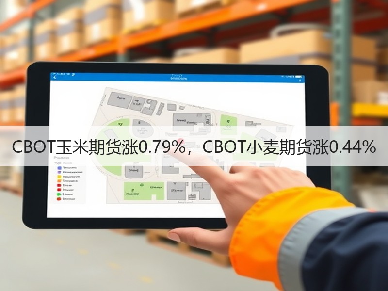CBOT玉米期货涨0.79%，CBOT小麦期货涨0.44%