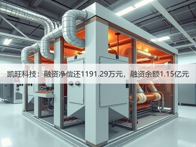 凯旺科技:融资净偿还1191.29万元,融资余额1.15亿元(图1) 凯旺科技:融资净偿还1191.29万元,融资余额1.15亿元(图1)