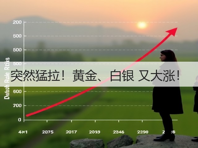 突然猛拉!黄金、白银 又大涨!(图3) 突然猛拉!黄金、白银 又大涨!(图3)