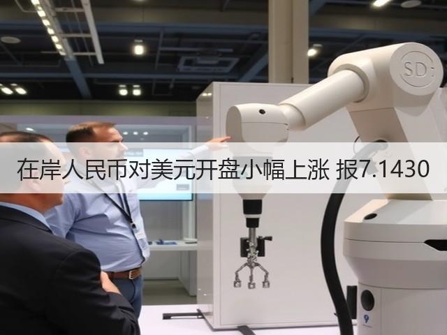 在岸人民币对美元开盘小幅上涨 报7.1430(图3)