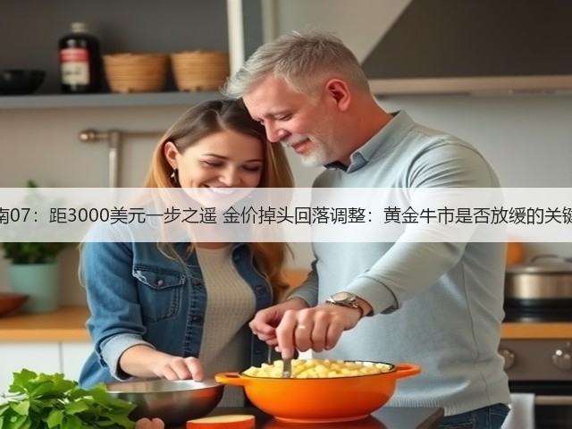 黄金新闻实用指南07：距3000美元一步之遥 金价掉头回落调整：黄金牛市是否放缓的关键方法与注意事项(图3)