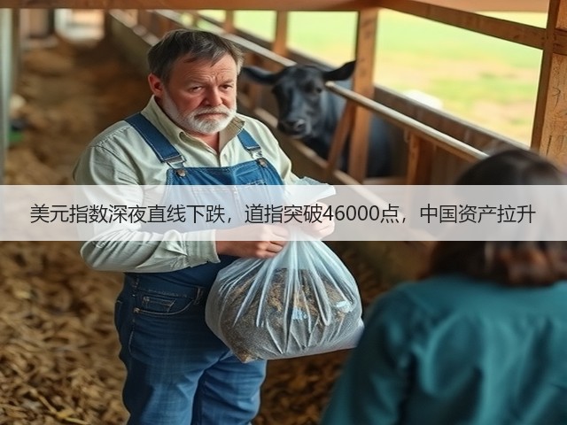 美元指数深夜直线下跌,道指突破46000点,中国资产拉升(图2) 美元指数深夜直线下跌,道指突破46000点,中国资产拉升(图2)