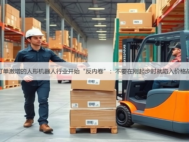 订单激增的人形机器人行业开始“反内卷”:不要在刚起步时就陷入价格战(图3) 订单激增的人形机器人行业开始“反内卷”:不要在刚起步时就陷入价格战(图3)