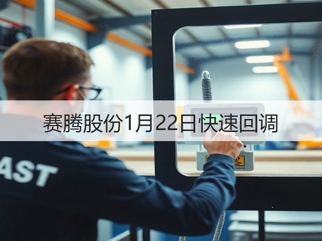 赛腾股份1月22日快速回调(图3) 赛腾股份1月22日快速回调(图3)