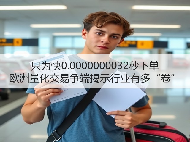 只为快0.0000000032秒下单 欧洲量化交易争端揭示行业有多“卷”(图3) 只为快0.0000000032秒下单 欧洲量化交易争端揭示行业有多“卷”(图3)
