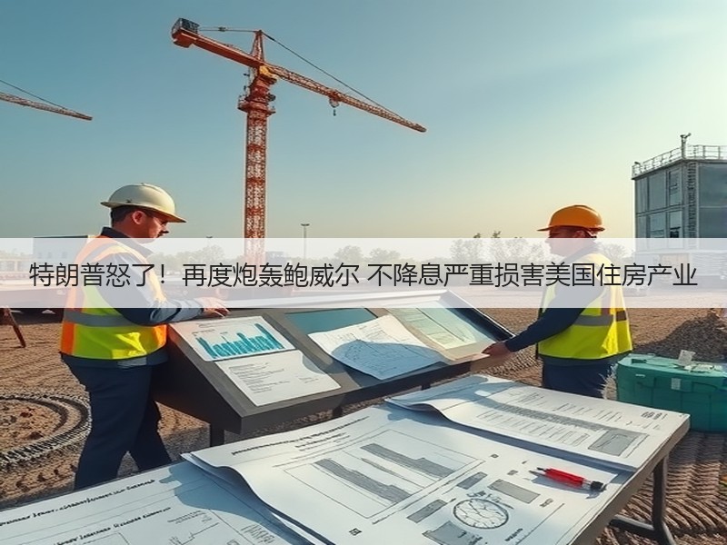 特朗普怒了！再度炮轰鲍威尔 不降息严重损害美国住房产业