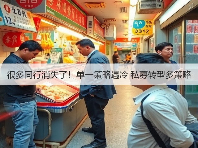 很多同行消失了!单一策略遇冷 私募转型多策略(图2) 很多同行消失了!单一策略遇冷 私募转型多策略(图2)