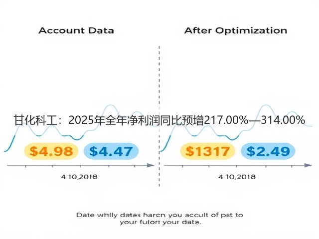 甘化科工:2025年全年净利润同比预增217.00%—314.00%(图1) 甘化科工:2025年全年净利润同比预增217.00%—314.00%(图1)
