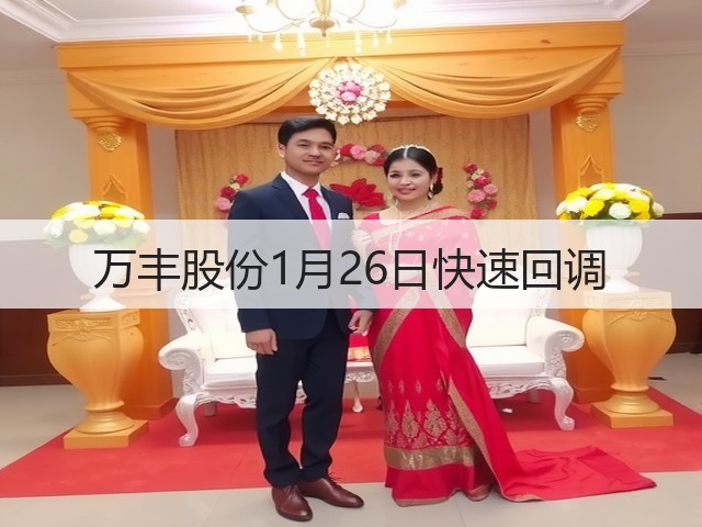 万丰股份1月26日快速回调(图2) 万丰股份1月26日快速回调(图2)