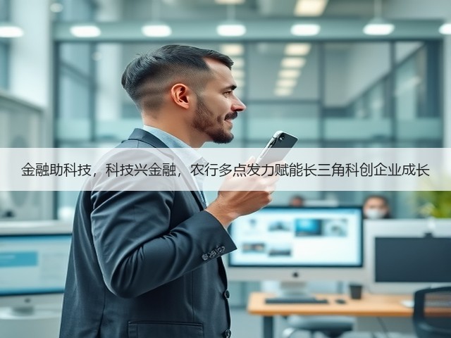金融助科技,科技兴金融,农行多点发力赋能长三角科创企业成长(图2) 金融助科技,科技兴金融,农行多点发力赋能长三角科创企业成长(图2)