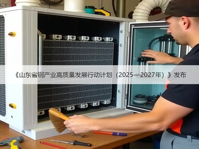 《山东省铜产业高质量发展行动计划(2025—2027年)》发布(图1) 《山东省铜产业高质量发展行动计划(2025—2027年)》发布(图1)