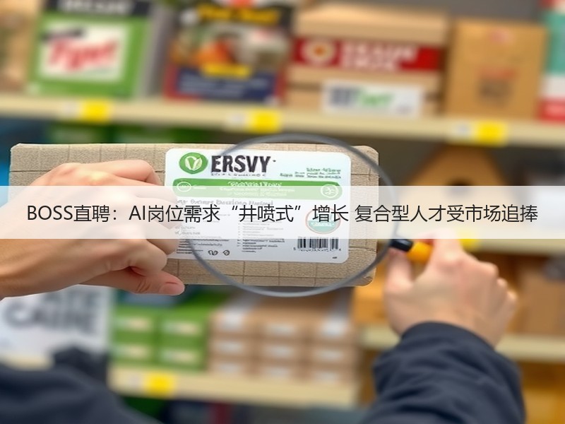 BOSS直聘：AI岗位需求“井喷式”增长 复合型人才受市场追捧
