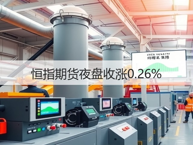 恒指期货夜盘收涨0.26%(图2)