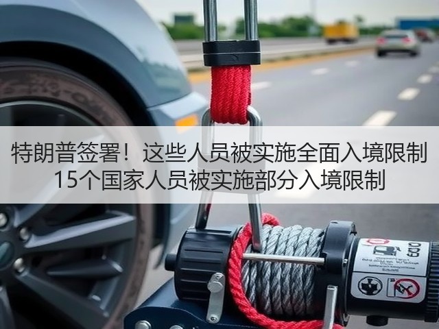 特朗普签署！这些人员被实施全面入境限制 15个国家人员被实施部分入境限制(图2)
