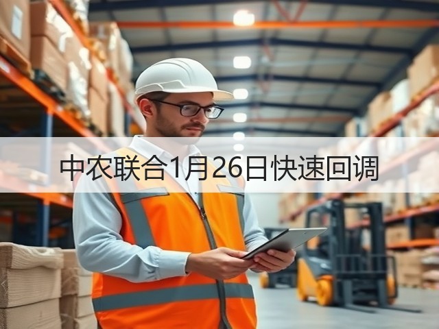 中农联合1月26日快速回调(图3)