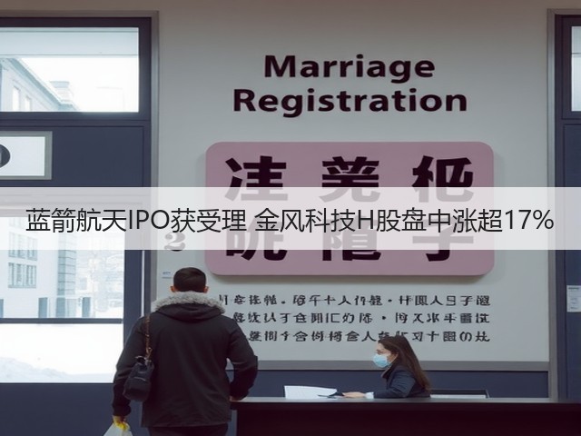 蓝箭航天IPO获受理 金风科技H股盘中涨超17%(图1)