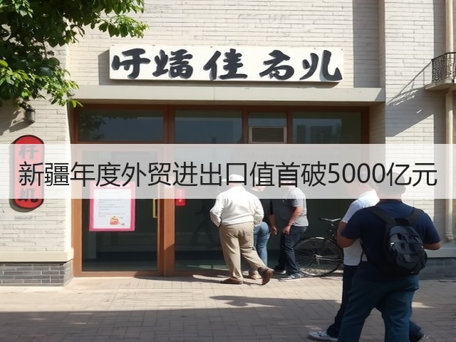 新疆年度外贸进出口值首破5000亿元(图2)