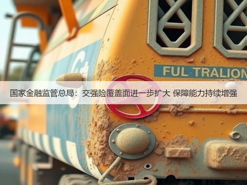 国家金融监管总局：交强险覆盖面进一步扩大 保障能力持续增强