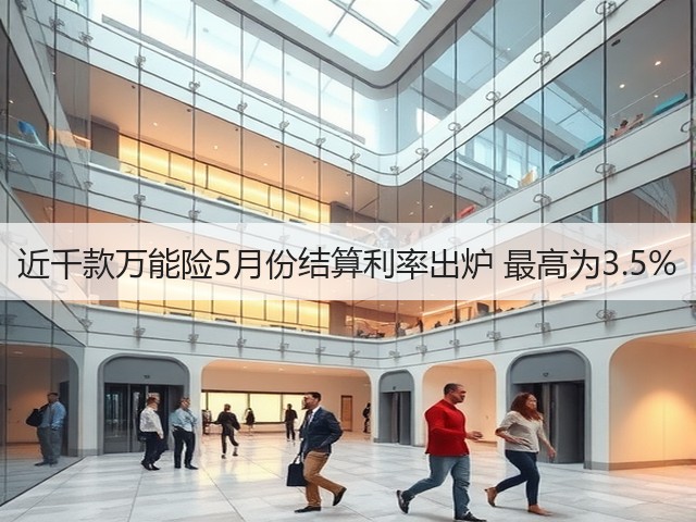 近千款万能险5月份结算利率出炉 最高为3.5%(图1) 近千款万能险5月份结算利率出炉 最高为3.5%(图1)