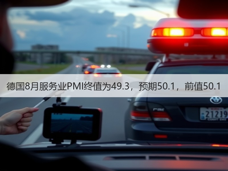 德国8月服务业PMI终值为49.3，预期50.1，前值50.1