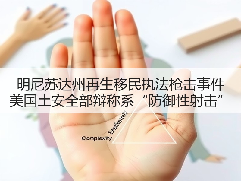 明尼苏达州再生移民执法枪击事件 美国土安全部辩称系“防御性射击”