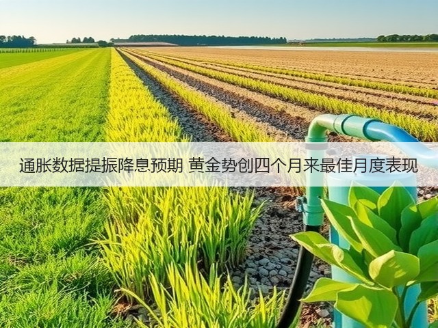 通胀数据提振降息预期 黄金势创四个月来最佳月度表现(图1) 通胀数据提振降息预期 黄金势创四个月来最佳月度表现(图1)
