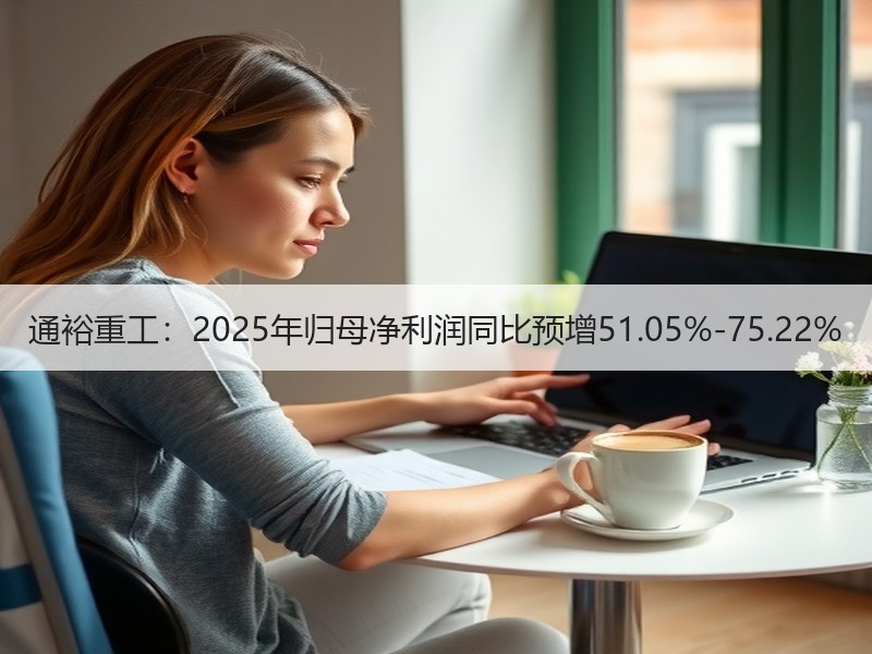 通裕重工：2025年归母净利润同比预增51.05%-75.22%