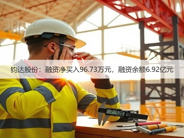 钧达股份:融资净买入96.73万元,融资余额6.92亿元(图1) 钧达股份:融资净买入96.73万元,融资余额6.92亿元(图1)