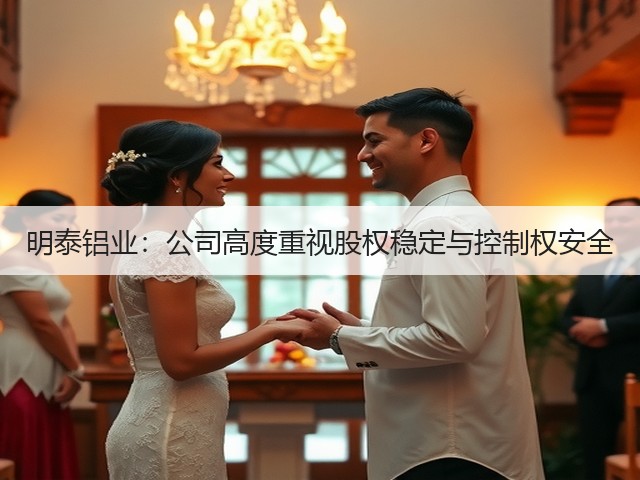 明泰铝业:公司高度重视股权稳定与控制权安全(图3) 明泰铝业:公司高度重视股权稳定与控制权安全(图3)