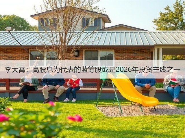 李大霄:高股息为代表的蓝筹股或是2026年投资主线之一(图1) 李大霄:高股息为代表的蓝筹股或是2026年投资主线之一(图1)