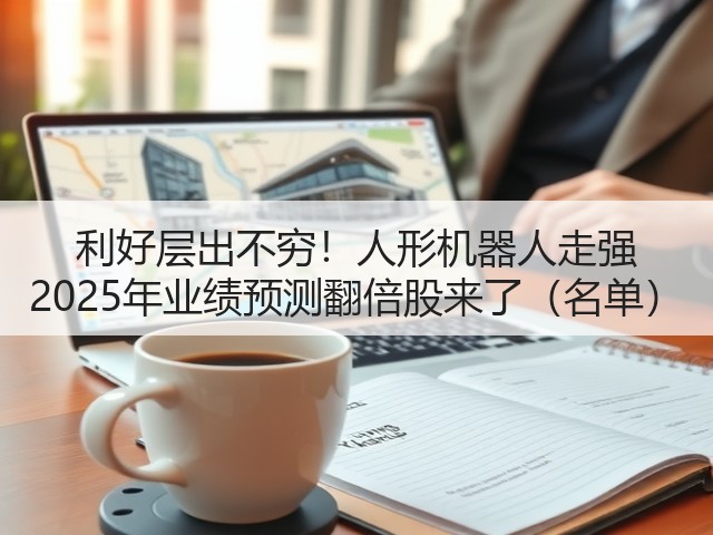 利好层出不穷!人形机器人走强 2025年业绩预测翻倍股来了(名单)(图1) 利好层出不穷!人形机器人走强 2025年业绩预测翻倍股来了(名单)(图1)