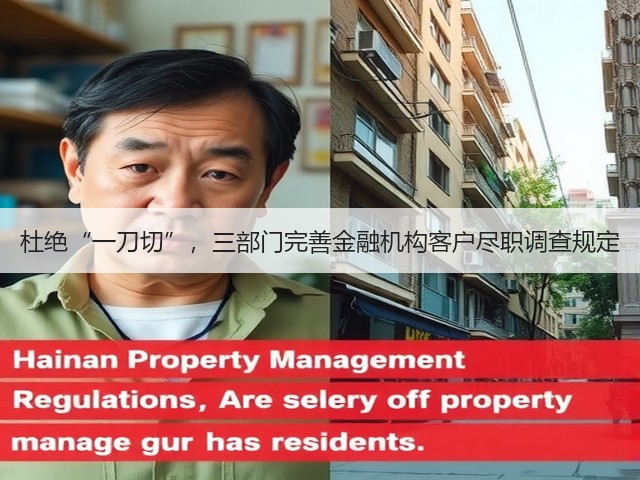 杜绝“一刀切”，三部门完善金融机构客户尽职调查规定(图3)
